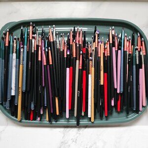 135 Precision Makeup Brushes & Angled Detail Makeup Brushes Lot